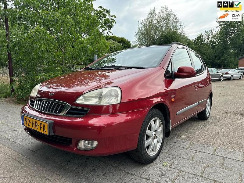 Rood Gebruikt 2001 Chevrolet Tacuma MPV | € 1.499 (Eerlijke prijs) - Afbeelding 1/4