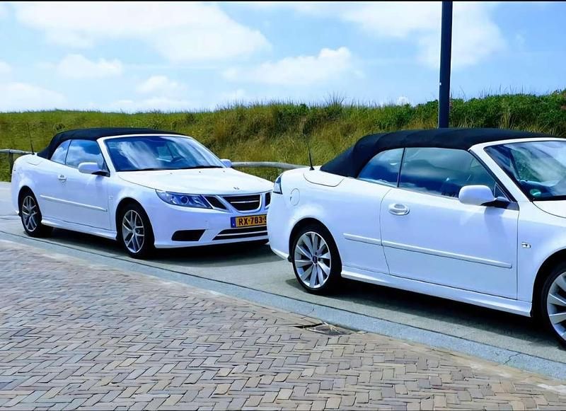 Wit Gebruikt 2008 Saab 9-3 Cabriolet Vector Cabriolet | € 8.750 (Iets duurder) - Afbeelding 1/4