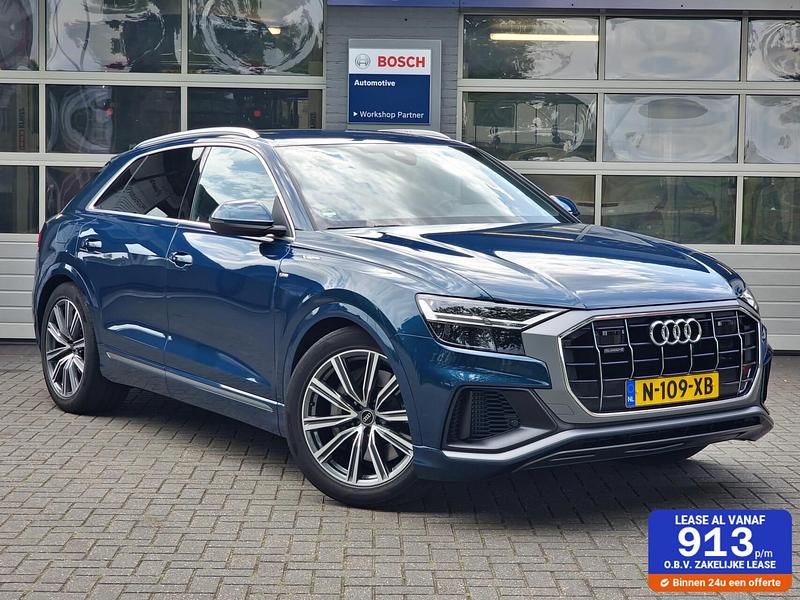 Blauw Gebruikt 2022 Audi Q8 Proline SUV | € 69.945 (Super prijs) - Afbeelding 1/4