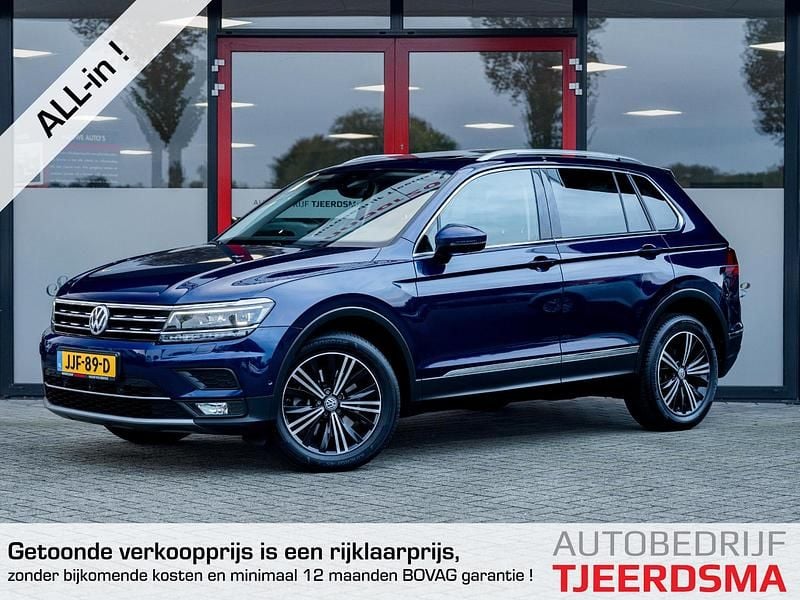 Blauw Gebruikt 2020 VW Tiguan Highline SUV | € 31.950 (Goede deal) - Afbeelding 1/4