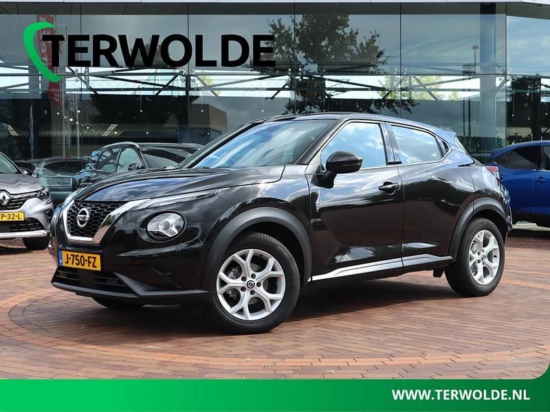 Zwart Occasion 2020 Nissan Juke Acenta SUV | € 16.340 (Eerlijke prijs) - Afbeelding 1/4