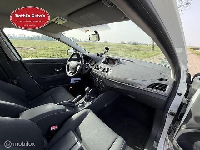 Occasion Renault Mégane GrandTour Dynamique 110 PK (80 kW) 2009 Wit Stationwagen