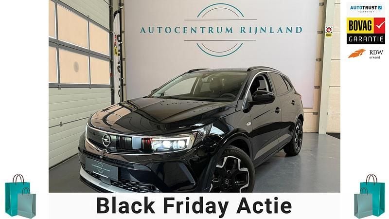Zwart Gebruikt 2024 Opel Grandland X Ultimate SUV | € 25.999 (Super prijs) - Afbeelding 1/3