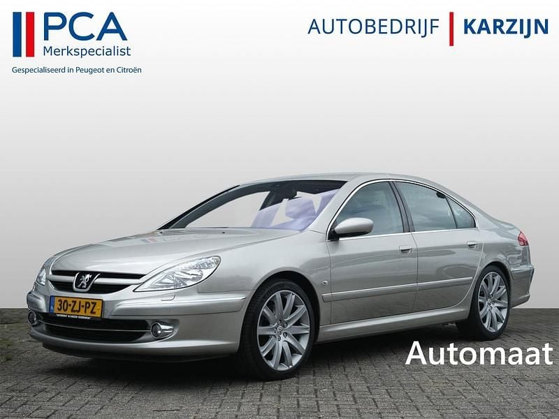 Grijs Gebruikt 2008 Peugeot 607 Sedan | € 8.950 - Afbeelding 1/4