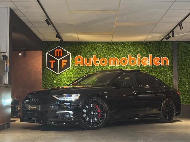 Zwart, metallic lak Gebruikt 2020 Audi A8 Comfort Sedan | € 59.984 (Eerlijke prijs) - Afbeelding 1/4