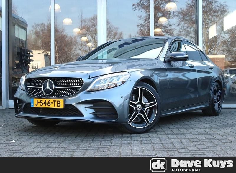Occasion Mercedes C180 AMG line 157 PK (115 kW) 2019 Grijs Sedan