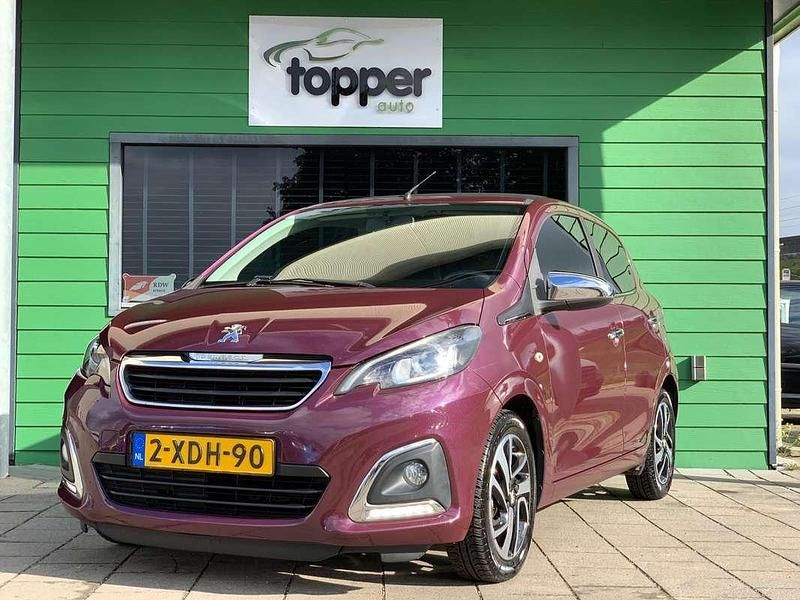 Paars Gebruikt 2014 Peugeot 108 Hatchback | € 6.445 (Iets duurder) - Afbeelding 1/4