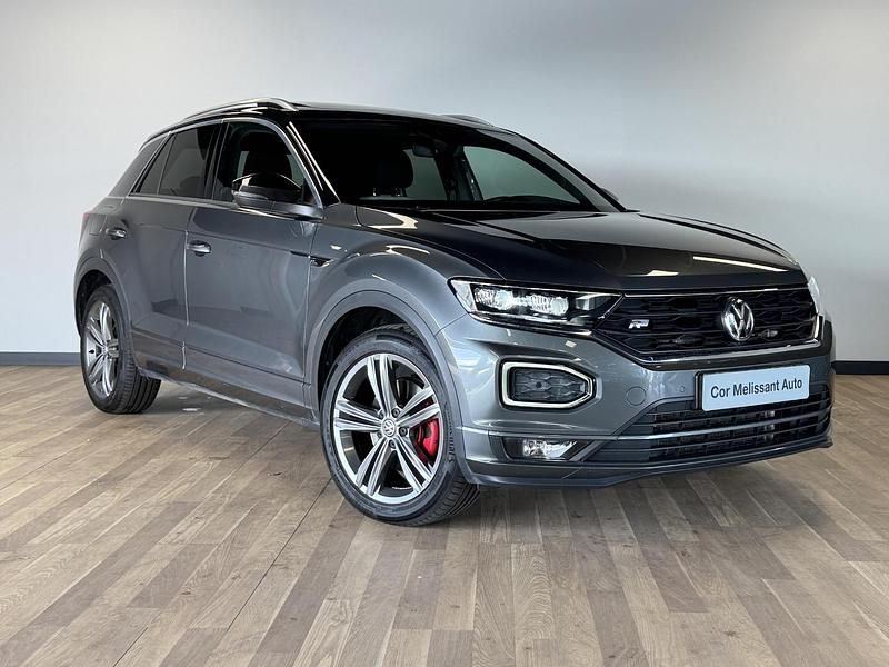 Grijs Gebruikt 2019 VW T-Roc R-line SUV | € 28.950 (Eerlijke prijs) - Afbeelding 1/4