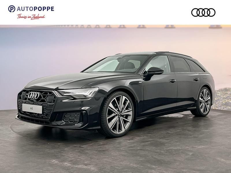 Zwart Gebruikt 2024 Audi A6 Competition Stationwagen | € 59.850 (Eerlijke prijs) - Afbeelding 1/4