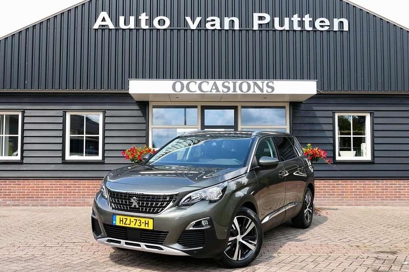 Grijs Gebruikt 2020 Peugeot 5008 Allure MPV | € 18.745 (Super prijs) - Afbeelding 1/4