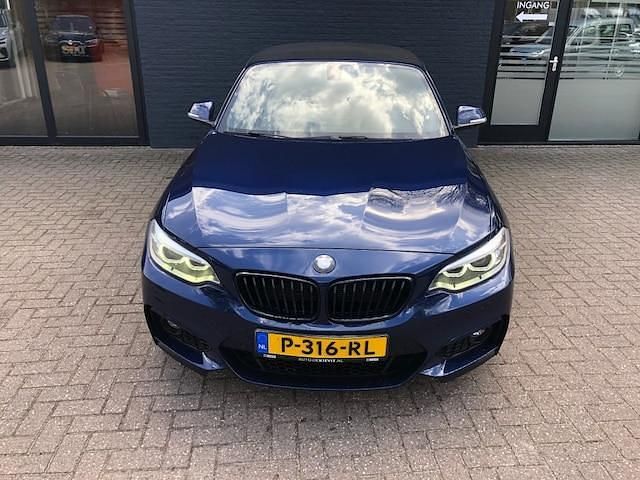 Occasion BMW 228 M Sport 245 PK (180 kW) 2016 Blauw, metallic lak Cabriolet