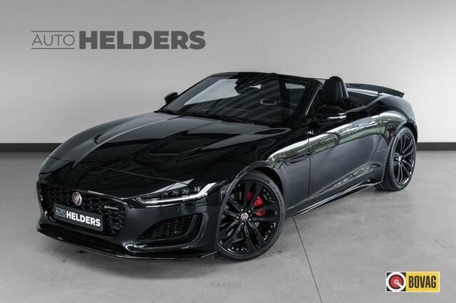 Zwart Gebruikt 2022 Jaguar F-Type R-Dynamic Cabriolet | € 74.750 (Eerlijke prijs) - Afbeelding 1/4