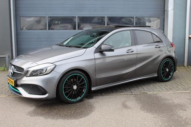 Grijs Gebruikt 2015 Mercedes A200 Motorsport Edition Hatchback | € 14.499 (Eerlijke prijs) - Afbeelding 1/4