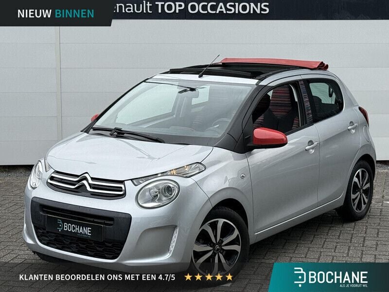 Grijs Gebruikt 2015 Citroën C1 Feel Hatchback | € 8.740 (Eerlijke prijs) - Afbeelding 1/4