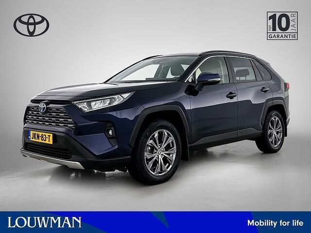 Blauw metallic Gebruikt 2022 Toyota RAV4 Style SUV | € 41.900 (Eerlijke prijs) - Afbeelding 1/3