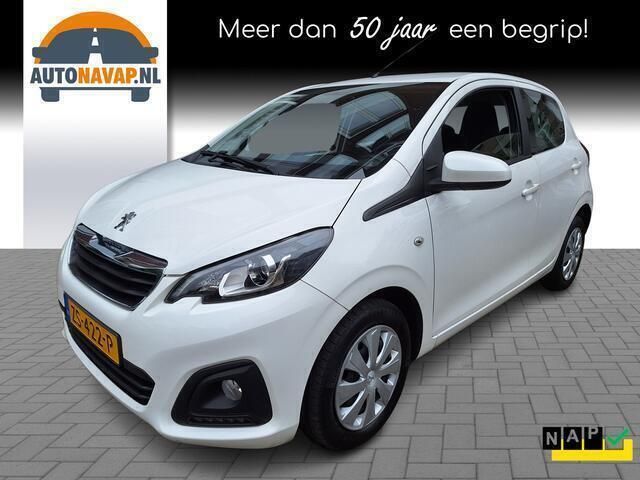 Wit Gebruikt 2019 Peugeot 108 Active Hatchback | € 7.995 (Eerlijke prijs) - Afbeelding 1/4