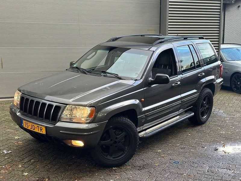 , metallic lak Gebruikt 2002 Jeep Grand Cherokee Overland SUV | € 5.949 - Afbeelding 1/4