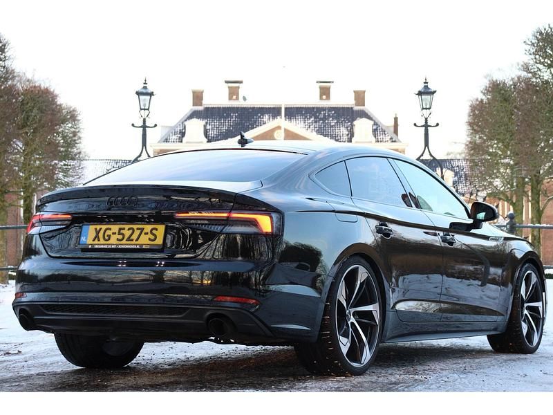 Occasion Audi A5 Sportback S-Line 191 PK (140 kW) 2019 Zwart Hatchback