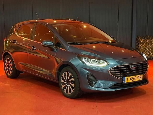 Occasion Ford Fiesta Titanium 125 PK (91 kW) 2023 Blauw Hatchback