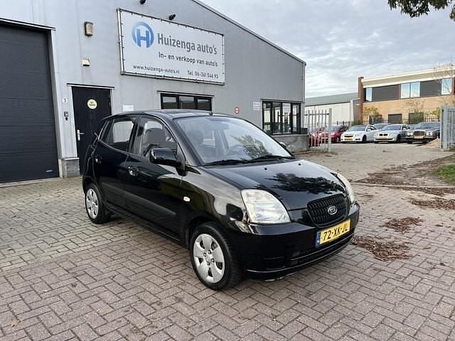 Zwart Gebruikt 2007 Kia Picanto Light Hatchback | € 1.299 (Goede deal) - Afbeelding 1/4