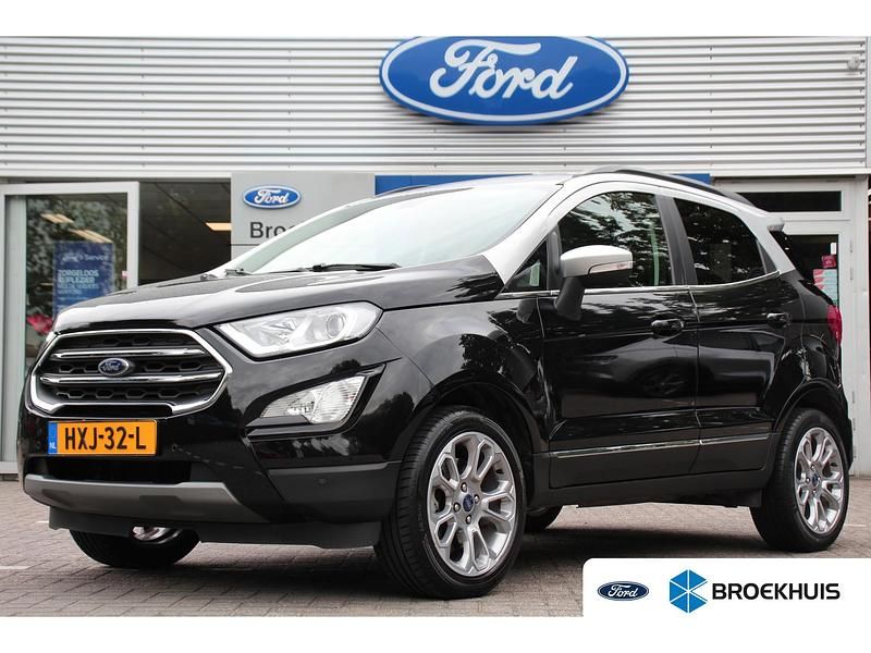 Zwart Gebruikt 2020 Ford Ecosport SUV | € 14.895 (Goede deal) - Afbeelding 1/4