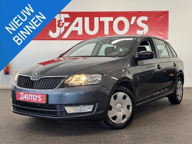 Grijs Gebruikt 2014 Skoda Rapid Active Hatchback | € 6.450 (Eerlijke prijs) - Afbeelding 1/4