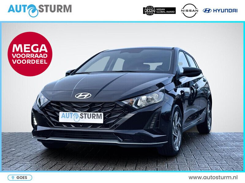 Zwart Nieuw 2024 Hyundai i20 Comfort Hatchback | € 26.299 (Eerlijke prijs) - Afbeelding 1/4