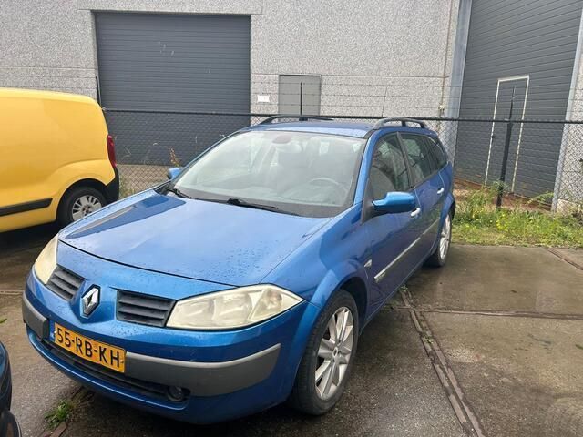 Occasion Renault Mégane GrandTour Luxe 135 PK (99 kW) 2005 Blauw Stationwagen