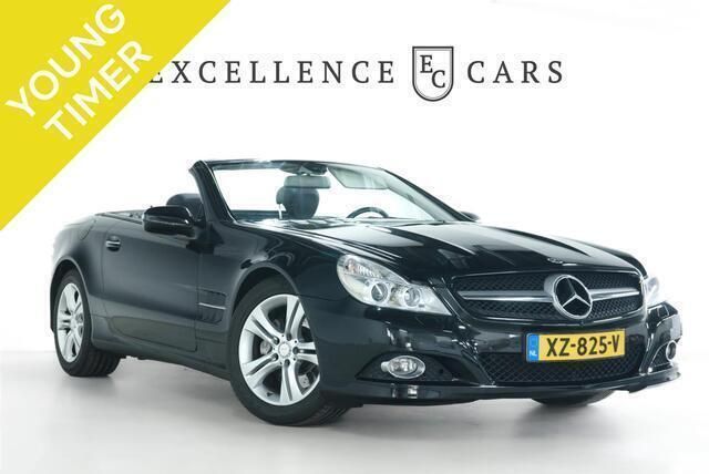 Zwart, metallic lak Gebruikt 2008 Mercedes SL350 Cabriolet | € 30.950 - Afbeelding 1/4