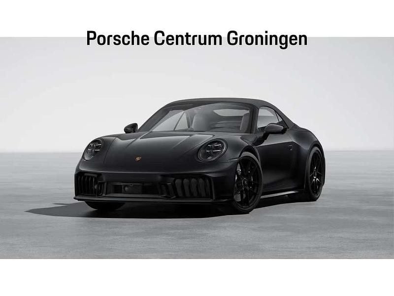 Zwart, metallic lak Nieuw 2025 Porsche 911 Carrera GTS Cabriolet | € 298.900 (Super prijs) - Afbeelding 1/4