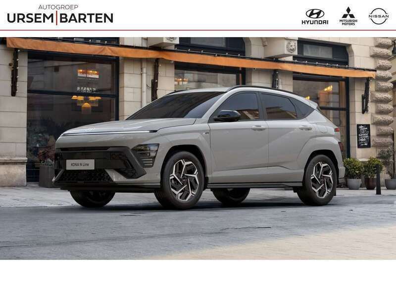 Grijs Nieuw 2025 Hyundai Kona N Line SUV | € 40.530 (Eerlijke prijs) - Afbeelding 1/4