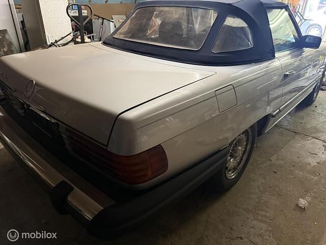 Occasion Mercedes SL380 218 PK (160 kW) 1984 Zilver Cabriolet