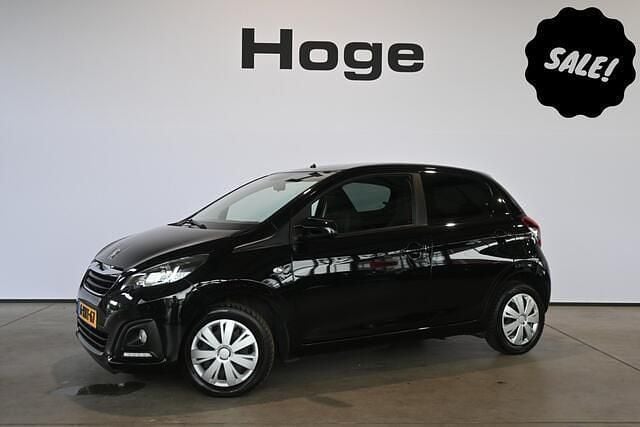 Zwart Gebruikt 2014 Peugeot 108 Hatchback | € 4.940 (Eerlijke prijs) - Afbeelding 1/4