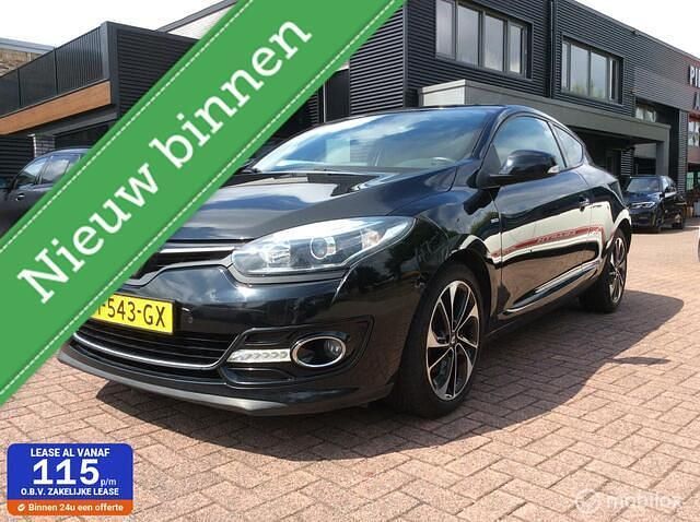 Occasion Renault Mégane GT Line Bose Edition 132 PK (97 kW) 2015 Zwart Coupé