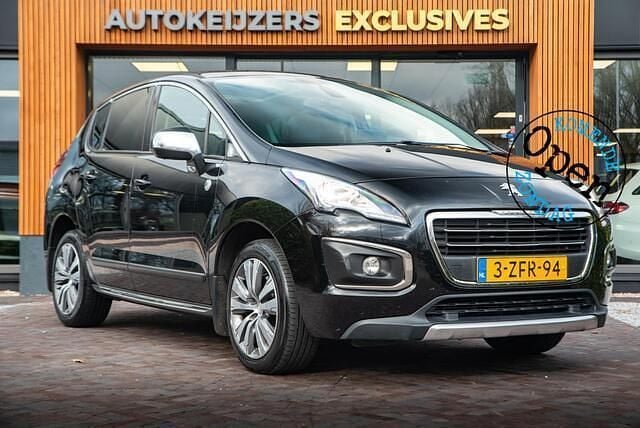 Zwart Gebruikt 2015 Peugeot 3008 Crossway MPV | € 7.900 (Super prijs) - Afbeelding 1/4