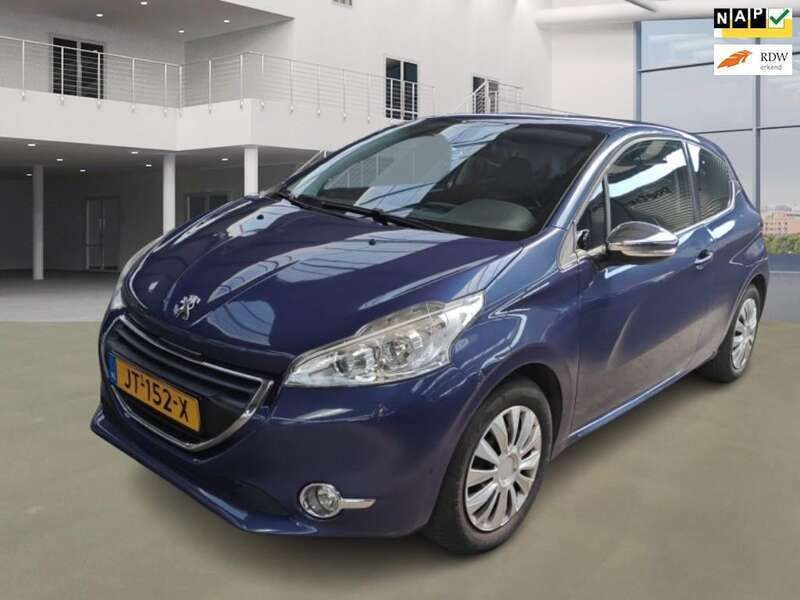 Blauw Gebruikt 2012 Peugeot 208 Active Hatchback | € 2.650 (Super prijs) - Afbeelding 1/4