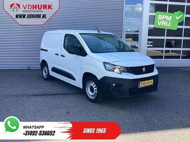 Wit Gebruikt 2020 Peugeot Partner MPV | € 6.900 (Goede deal) - Afbeelding 1/3