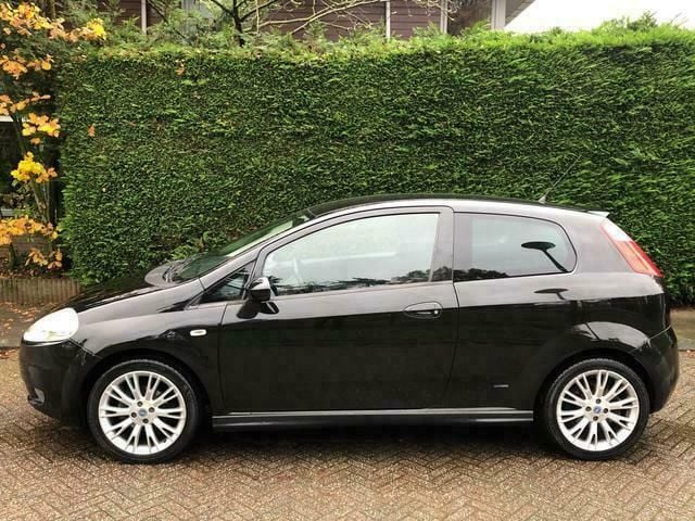Occasion Fiat Grande Punto Sport 95 PK (69 kW) 2007 Zwart Hatchback