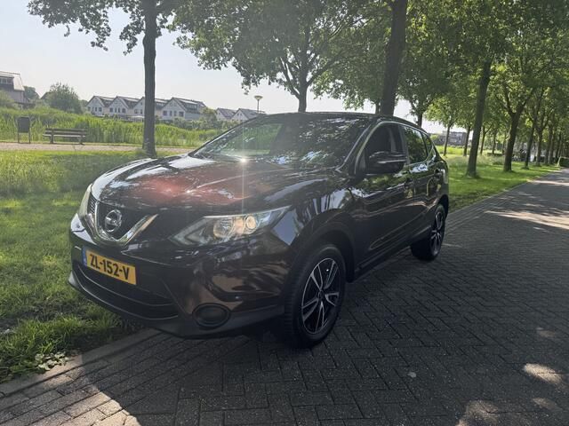 Paars Gebruikt 2015 Nissan Qashqai Visia SUV | € 8.995 (Eerlijke prijs) - Afbeelding 1/4