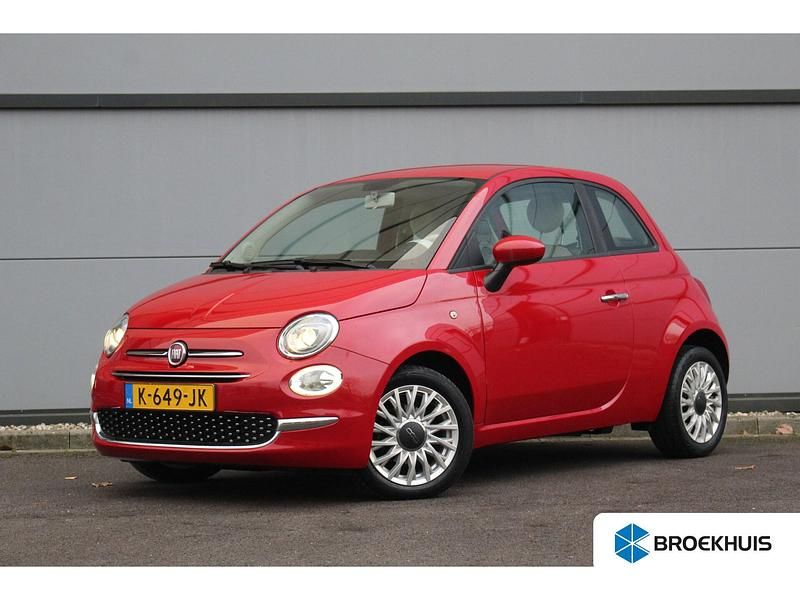 Rood Occasion 2021 Fiat 500 Lounge Hatchback | € 11.400 (Goede deal) - Afbeelding 1/4