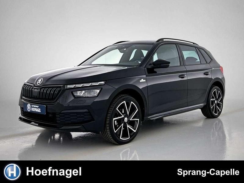 Zwart, metallic lak Gebruikt 2022 Skoda Kamiq Monte Carlo SUV | € 26.995 (Duur) - Afbeelding 1/3