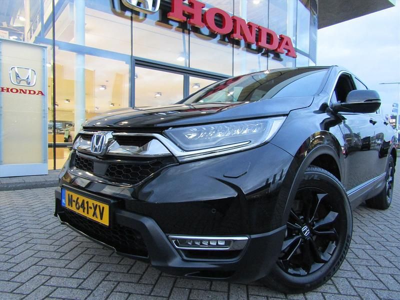 Zwart Occasion 2021 Honda CR-V Elegance SUV | € 31.950 (Eerlijke prijs) - Afbeelding 1/4