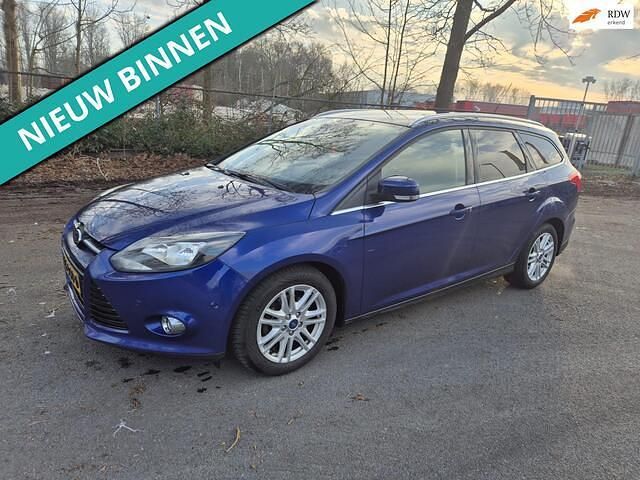 Blauw Occasion 2014 Ford Focus Titanium Stationwagen | € 2.999 (Goede deal) - Afbeelding 1/4
