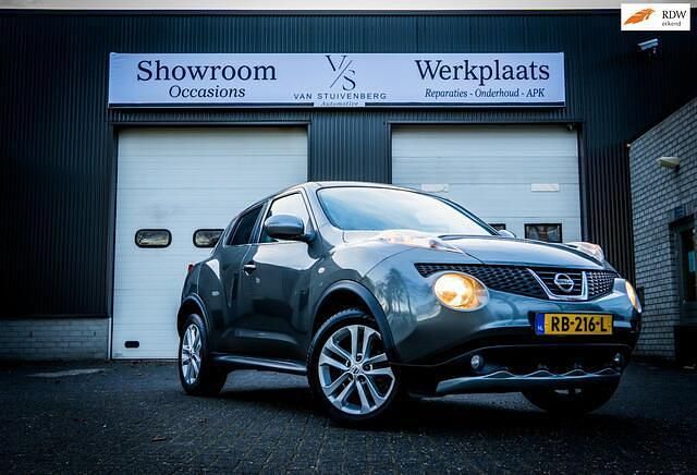 Grijs Gebruikt 2011 Nissan Juke Acenta SUV | € 10.000 (Duur) - Afbeelding 1/4