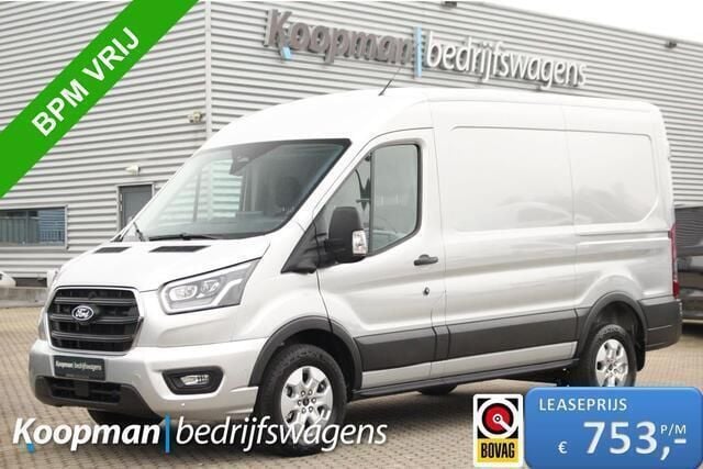 Wit Nieuw 2024 Ford Transit Trend Van | € 39.950 (Goede deal) - Afbeelding 1/4
