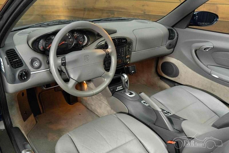 Occasion Porsche 911 Carrera Cabriolet 299 PK (219 kW) 1999 Blauw Cabriolet