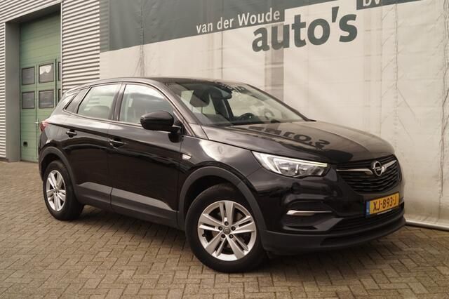 Occasion Opel Grandland X Edition 131 PK (96 kW) 2019 Zwart, metallic lak SUV