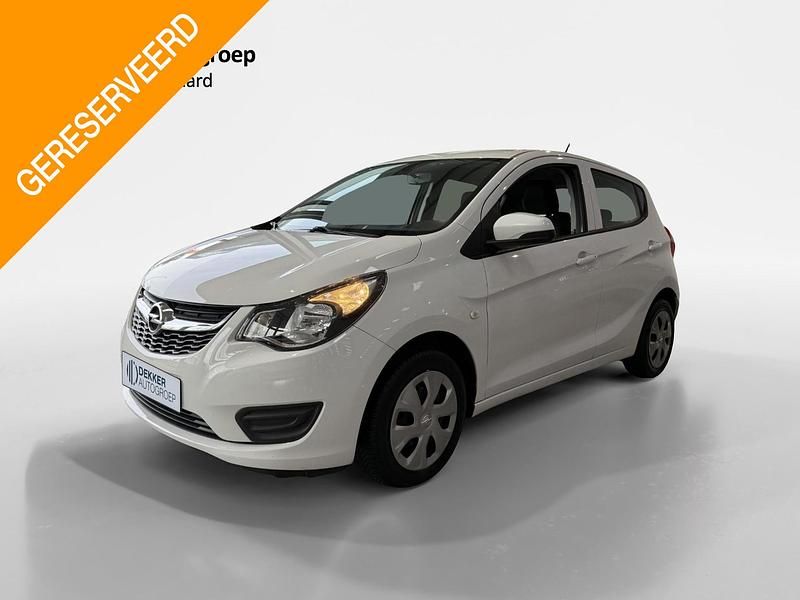 Wit Gebruikt 2016 Opel Karl Edition Hatchback | € 5.945 (Eerlijke prijs) - Afbeelding 1/4