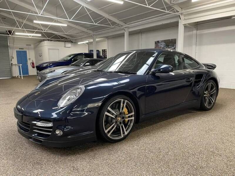 Blauw Gebruikt 2010 Porsche 911 Turbo S Coupé | € 75.188 - Afbeelding 1/4
