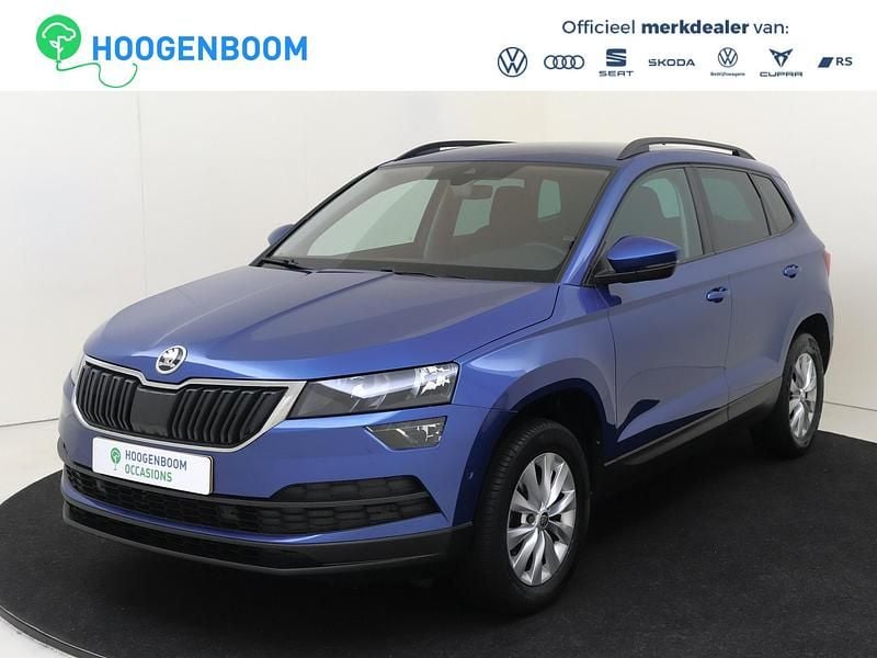 Blauw Gebruikt 2021 Skoda Karoq Business Line SUV | € 26.450 (Goede deal) - Afbeelding 1/4
